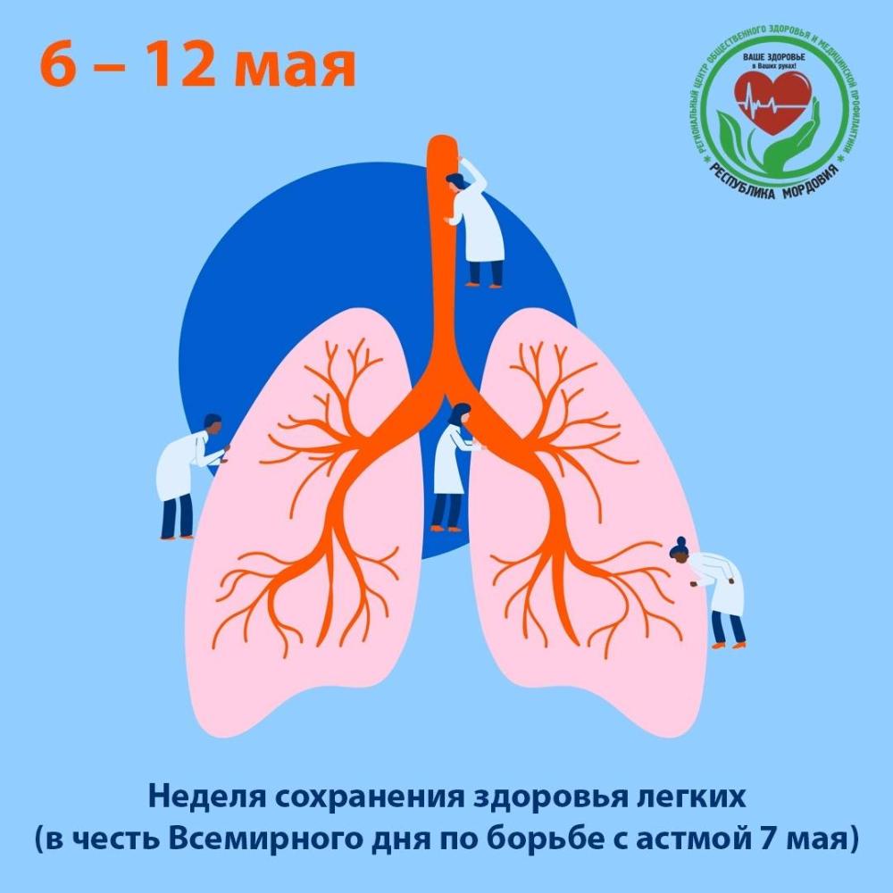 6-12 мая Неделя сохранения здоровья легких